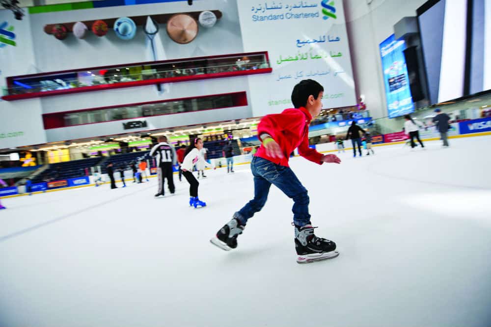 Dubai Ice Rink - החלקה על הקרח בדובאי | DUBAI