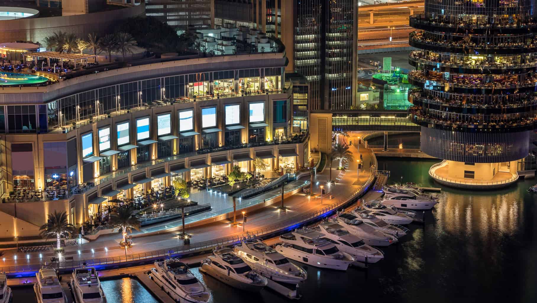 קניון מרינה דובאי DUBAI 🌴