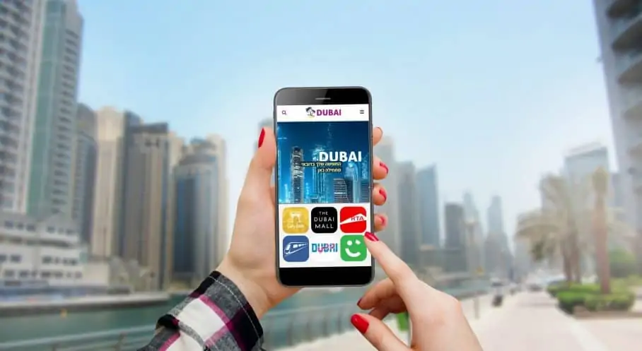 אפליקציות מומלצות למטיילים בדובאי